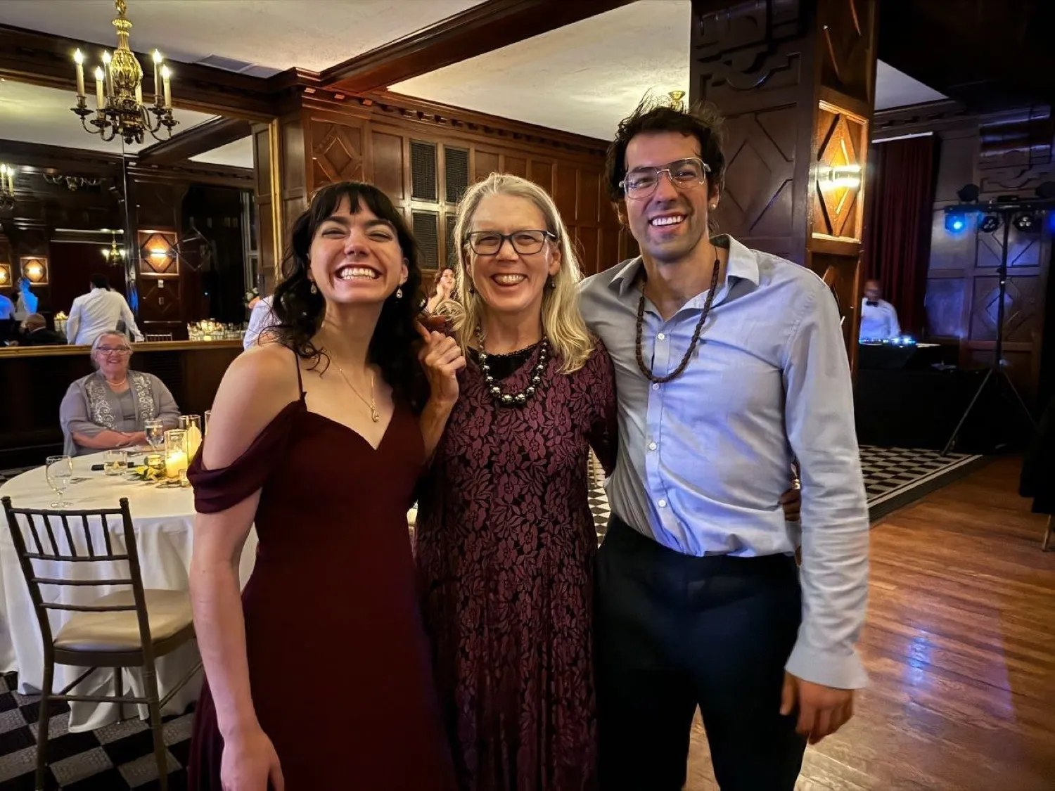 Vince, With his mom and Lydia